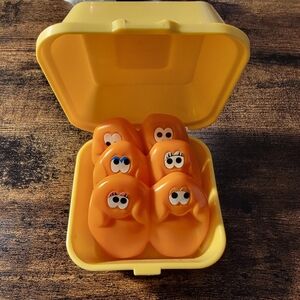 1988 Vintage McDonalds Happy Meal Chicken McNugget Buddies